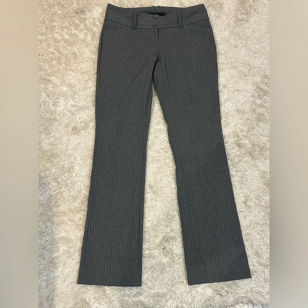 The Limited Charcoal Flared Bootcut Pants - Size 4